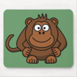 Cartoon Monkey. mousepads