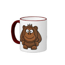 Cartoon Monkey Mug