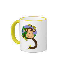 Cartoon Monkey Mug