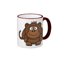 Cartoon Monkey Mug