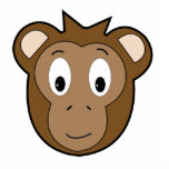 Cartoon Monkey Photo Sculpture photo sculptures