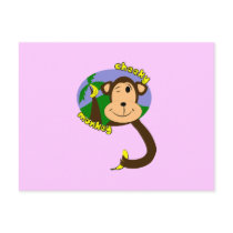 Cartoon Monkey Postcards