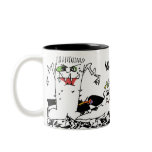 Cartoon Monster Personalised Mug