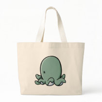 Cartoon Octopus Canvas Bag