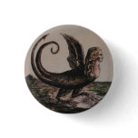 Cartoon of Marie Antoinette ~ Button