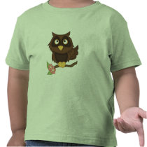 Cartoon Owl (brown)
