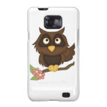 Cartoon Owl (brown) Galaxy S2 Cases