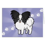 Cartoon Papillon Cards