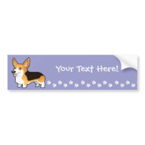 Cartoon Pembroke Welsh Corgi