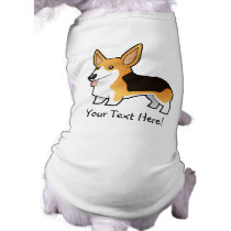 Cartoon Pembroke Welsh Corgi