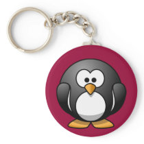 Cartoon Penguin Key Chain