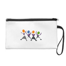 Cartoon People Dancing Wristlets