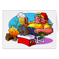 Cartoon Pig Roast