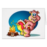 Cartoon Piglet cards