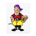 Cartoon Pirate postcards