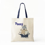 Cartoon pirate ship bags