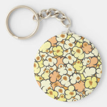 Cartoon Popcorn Keychains
