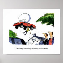 CARtoon print airbag