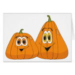 Cartoon Pumpkin Pair cards