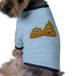 Cartoon Pumpkin Pair Pet Tee