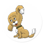 Cartoon Puppy stickers