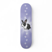 Cartoon Rabbit (uppy ear smooth hair)
