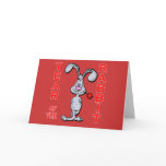 Cartoon Rabbit Yr of the Rabbit Gifts cards