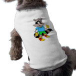 Cartoon Racoon pet clothing