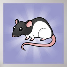 Cartoon Rat Posters