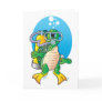 Cartoon Scuba Turtle