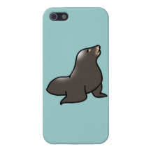 cartoon sea lion iPhone 5 case