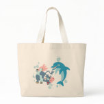 Cartoon Seacow and Dolphin Bag