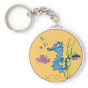 Cartoon Seahorse Cute Fish Keychains