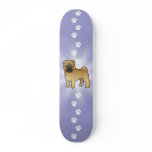 Cartoon Shar Pei skateboards