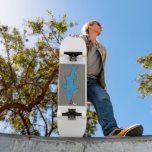 cartoon shark skateboards