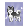 Cartoon Siberian Husky / Alaskan Malamute