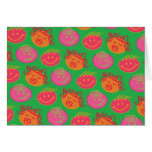 Cartoon Silly Bubblegum Heads Gift Note / Card