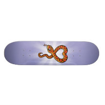 Cartoon Snake Skate Board Decks