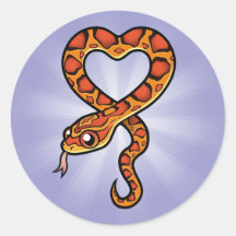 Cartoon Snake Sticker