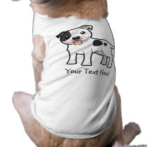 Cartoon Staffordshire Bull Terrier