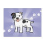 Cartoon Staffordshire Bull Terrier