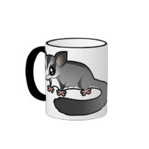 Cartoon Sugar Glider Coffee Mug