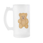 Cartoon Teddy Design Mugs