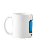 Cartoon Television Blue mugs