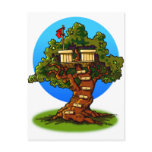 Cartoon Treehouse postcards