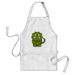 Cartoon triceratops aprons