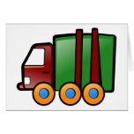 Cartoon Truck cards