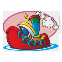 Cartoon Tugboat