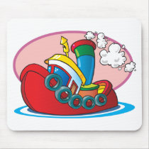 Cartoon Tugboat