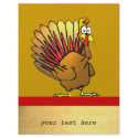 Cartoon Turkey Business Flyer